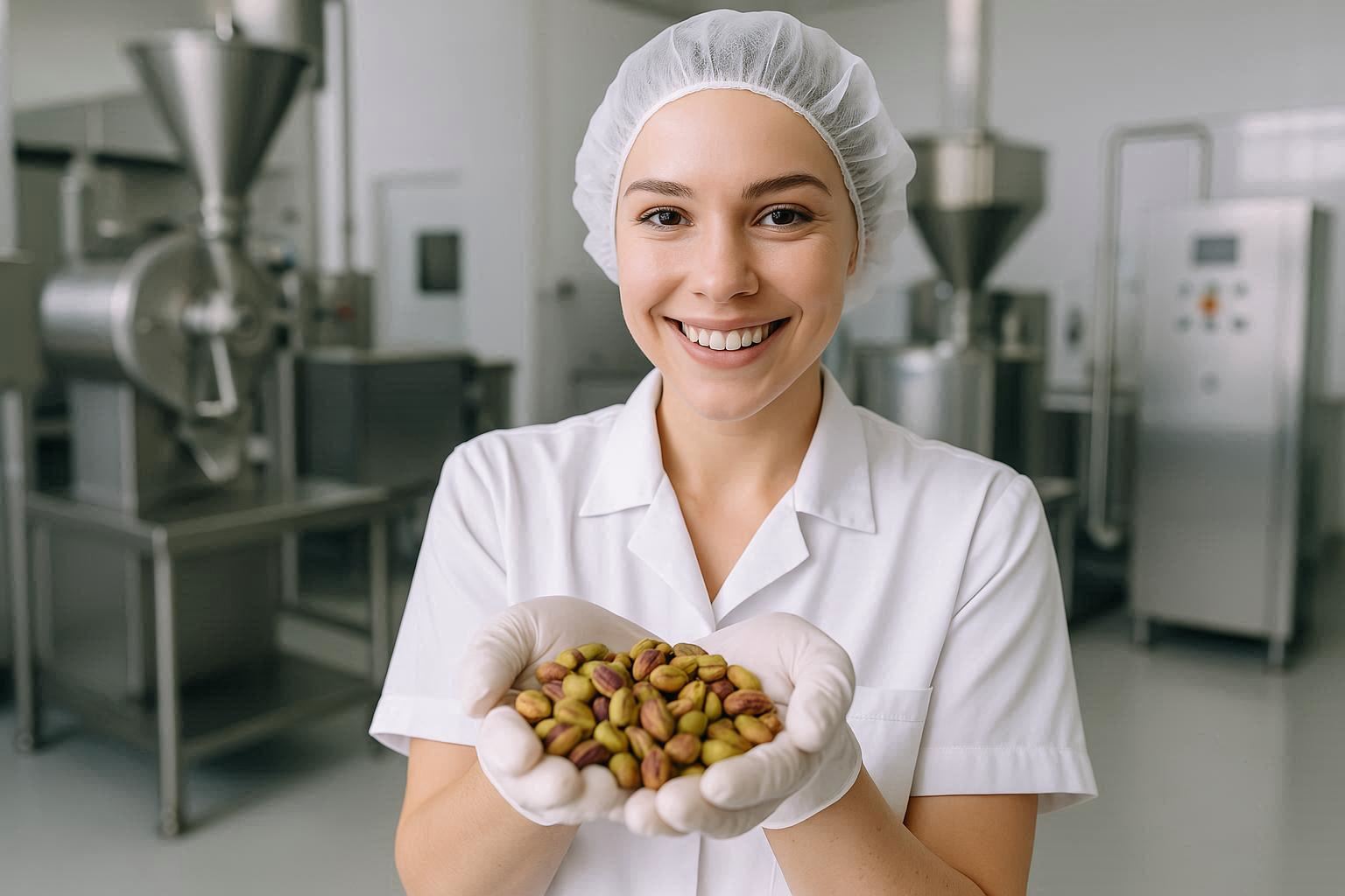 مغز پسته برای تولید بستنی و شیرینی