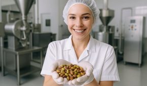 مغز پسته برای تولید بستنی و شیرینی