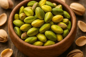 راهنمی خرید مغز پسته فندقی | عکس مغز پسته فندقی در کاسه سفالی